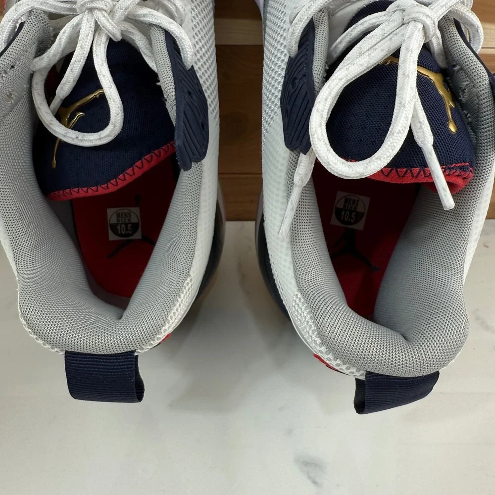 Nike Air Jordan Zoom 92 USA Olympic Basketball Shoes CK9183 101 Men's Size‎ 10.5